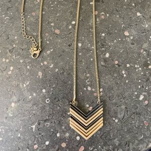 Gold & Black Necklace
